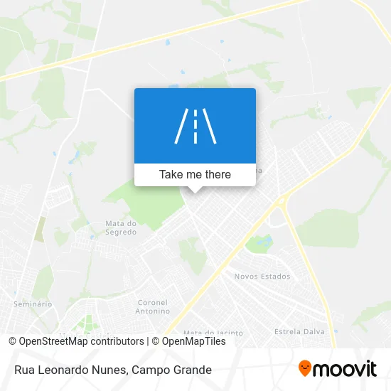 Rua Leonardo Nunes map