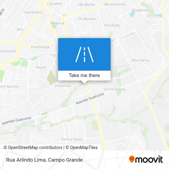 Rua Arlindo Lima map