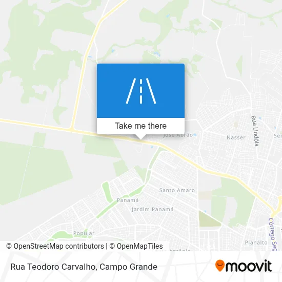 Rua Teodoro Carvalho map