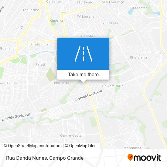 Rua Danda Nunes map