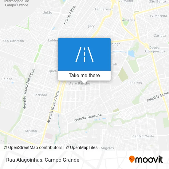 Rua Alagoinhas map