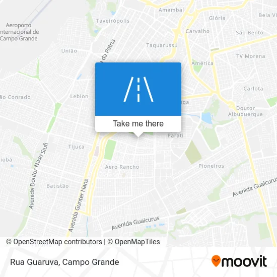 Rua Guaruva map