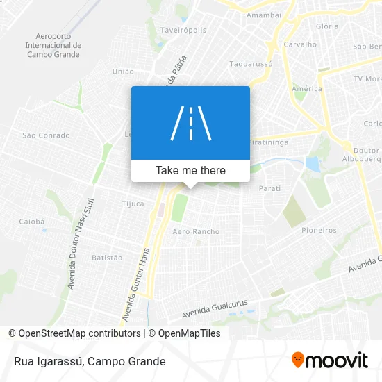 Rua Igarassú map