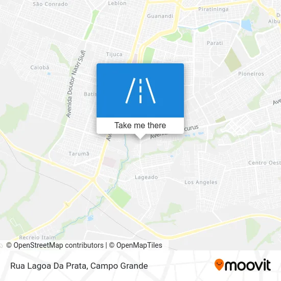Rua Lagoa Da Prata map