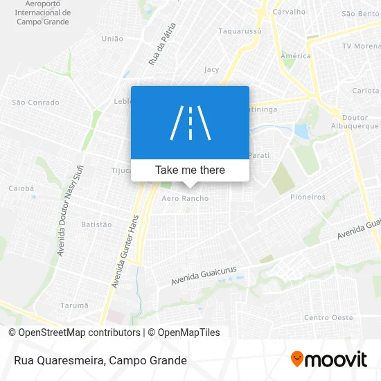 Rua Quaresmeira map