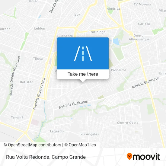 Rua Volta Redonda map