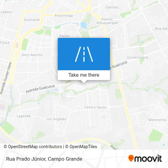 Rua Prado Júnior map