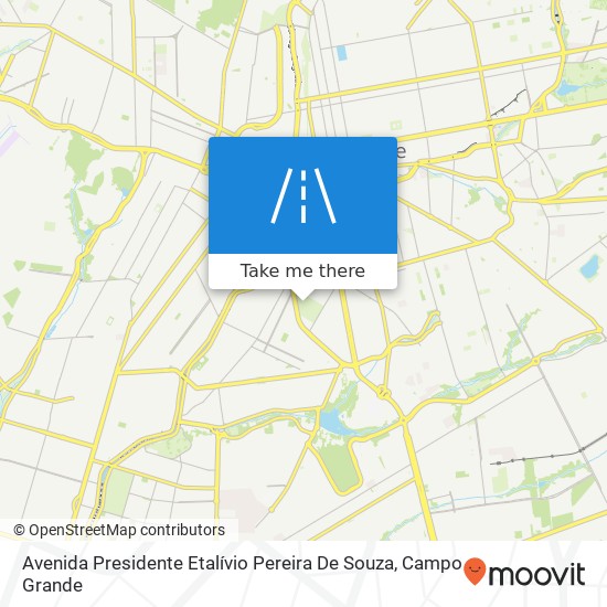 Avenida Presidente Etalívio Pereira De Souza map