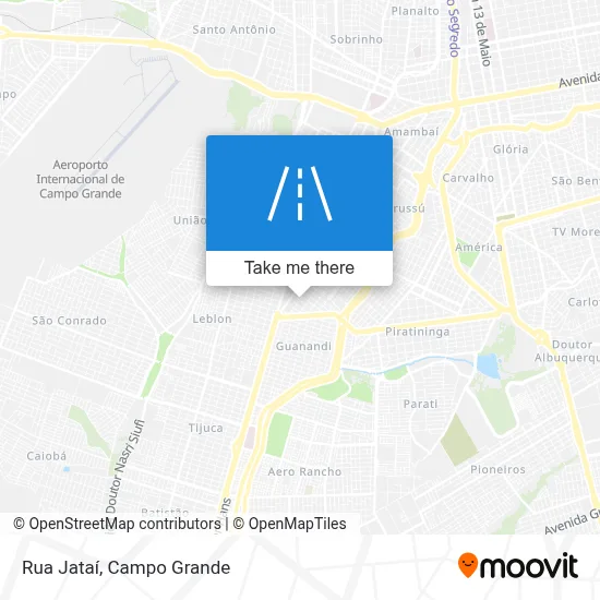 Rua Jataí map