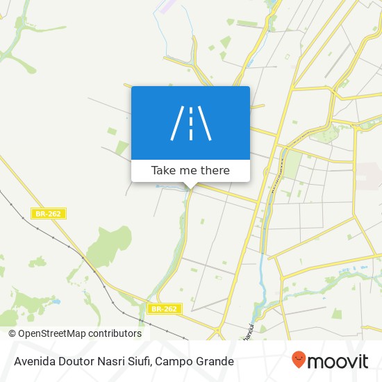 Mapa Avenida Doutor Nasri Siufi