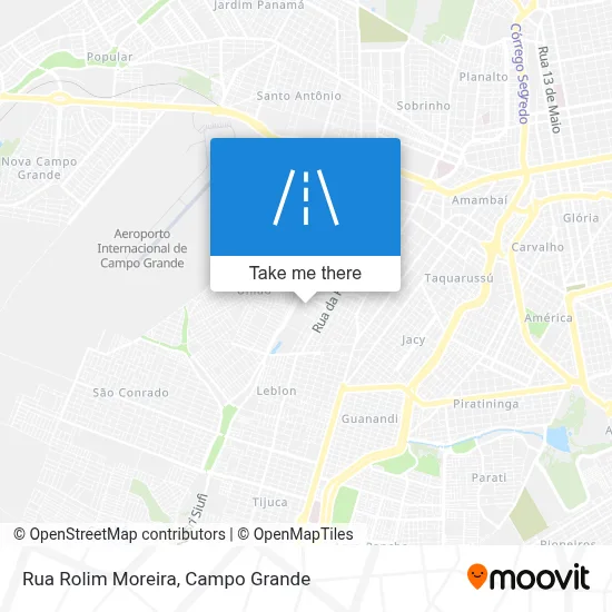 Rua Rolim Moreira map