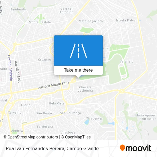 Rua Ivan Fernandes Pereira map