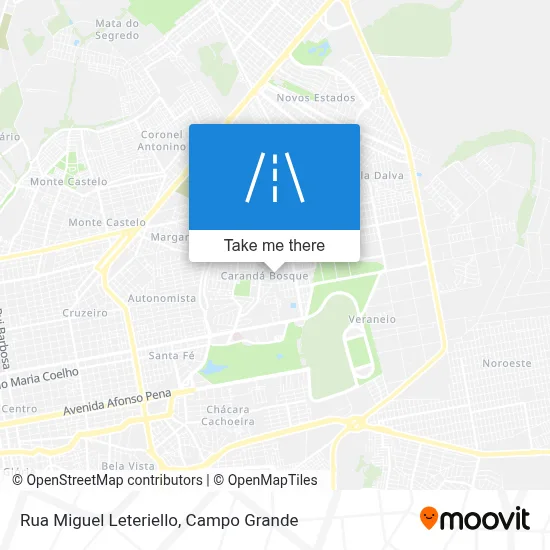 Rua Miguel Leteriello map