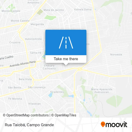 Rua Taiobá map