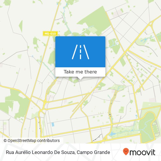 Rua Aurélio Leonardo De Souza map