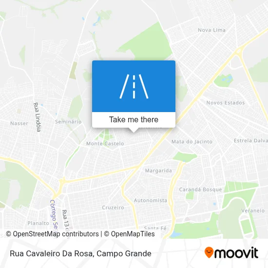 Rua Cavaleiro Da Rosa map