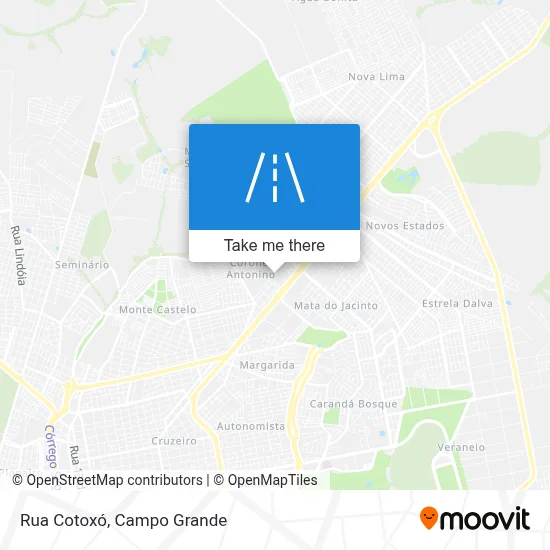 Rua Cotoxó map