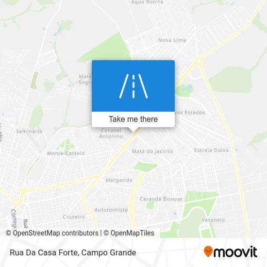 Rua Da Casa Forte map