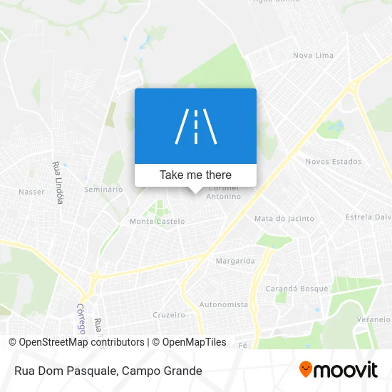 Rua Dom Pasquale map