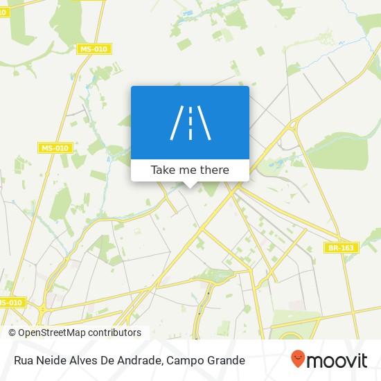 Mapa Rua Neide Alves De Andrade