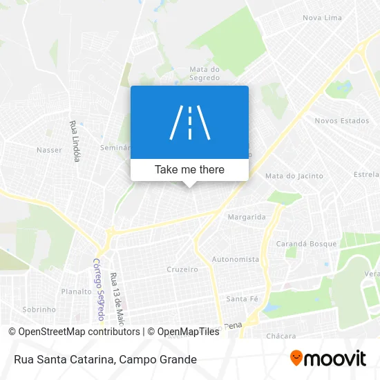 Rua Santa Catarina map