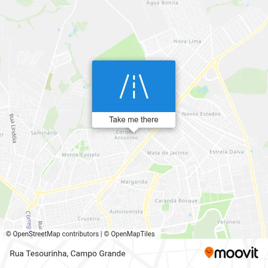 Rua Tesourinha map