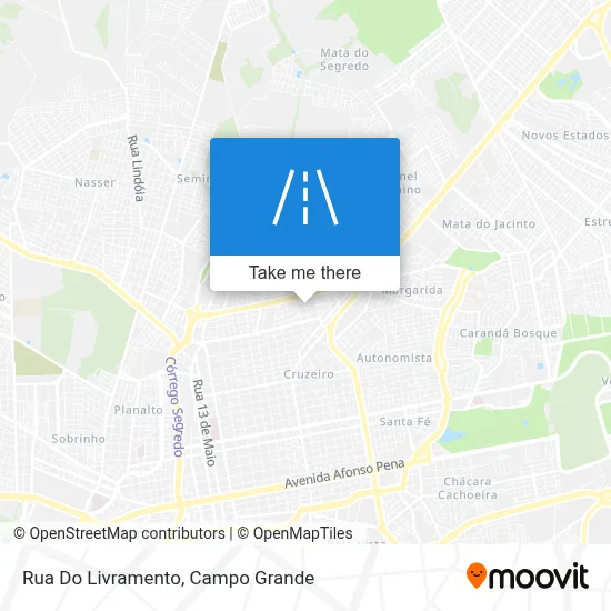 Rua Do Livramento map