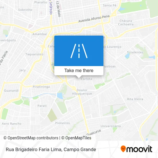 Rua Brigadeiro Faria Lima map