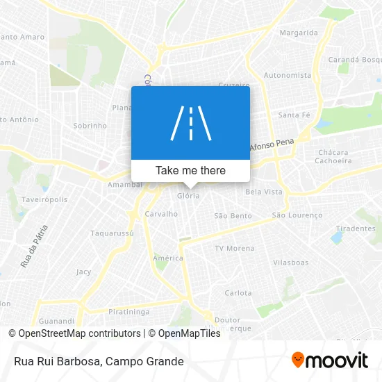 Rua Rui Barbosa map