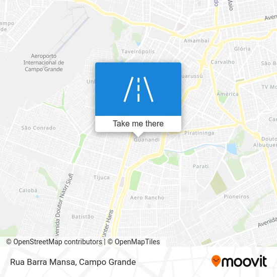 Rua Barra Mansa map