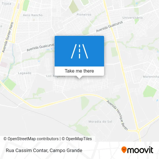 Rua Cassim Contar map