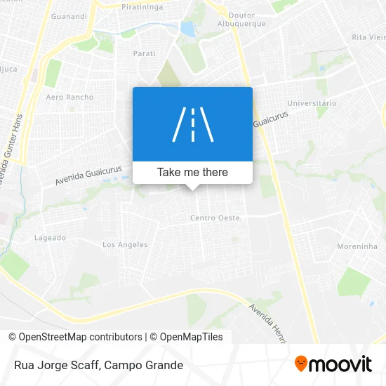 Rua Jorge Scaff map
