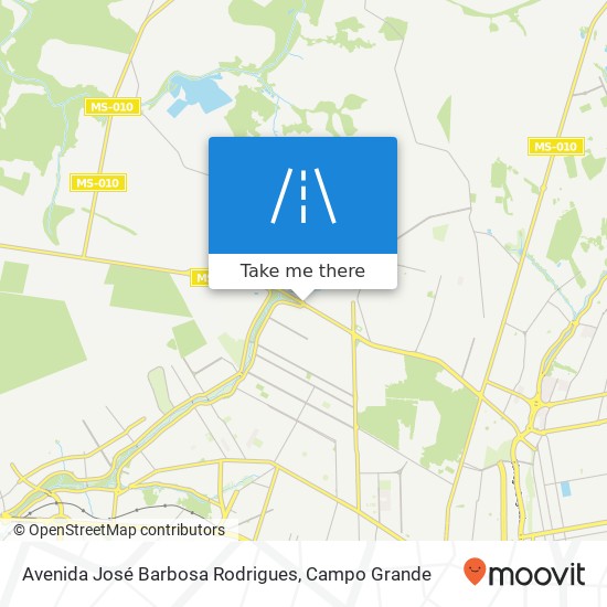 Avenida José Barbosa Rodrigues map