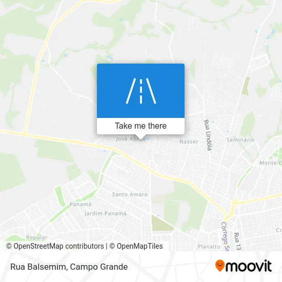 Rua Balsemim map
