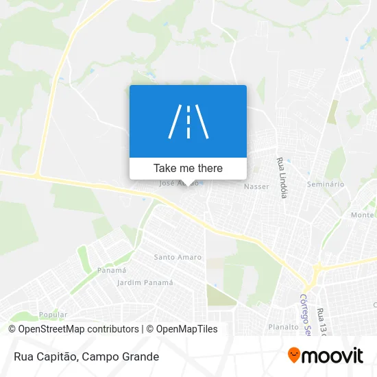 Rua Capitão map