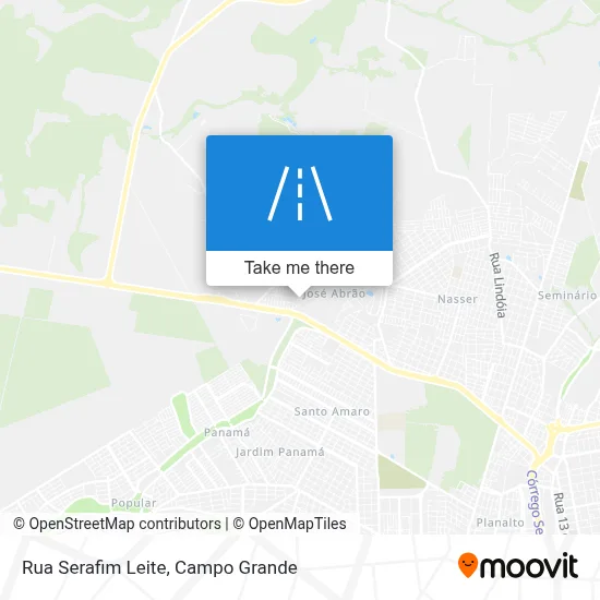 Rua Serafim Leite map