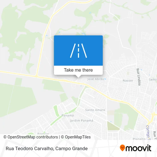 Rua Teodoro Carvalho map