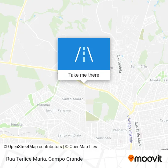 Rua Terlice Maria map