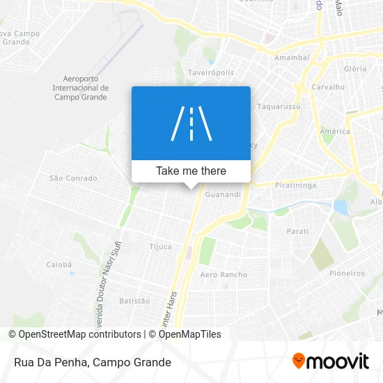 Rua Da Penha map