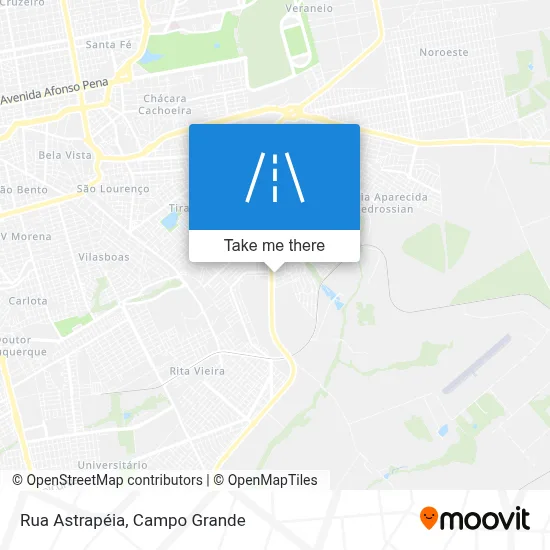 Rua Astrapéia map