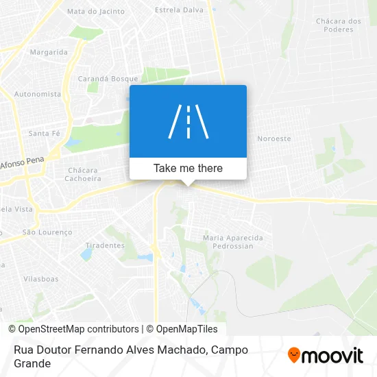 Rua Doutor Fernando Alves Machado map