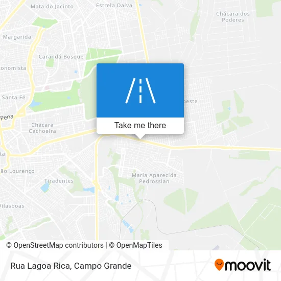 Rua Lagoa Rica map