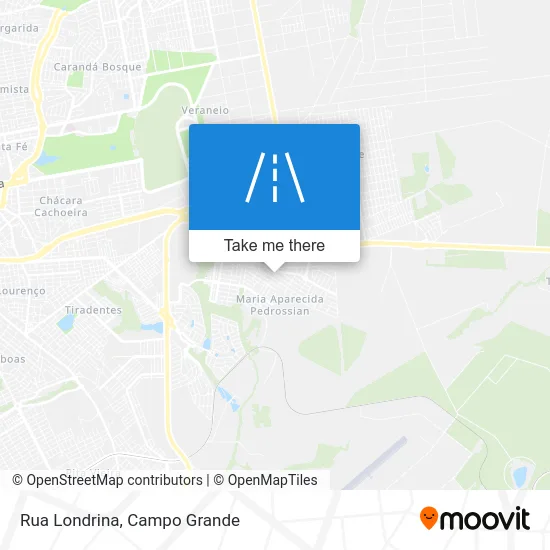Rua Londrina map
