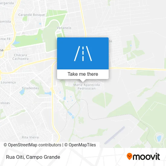 Rua Oiti map