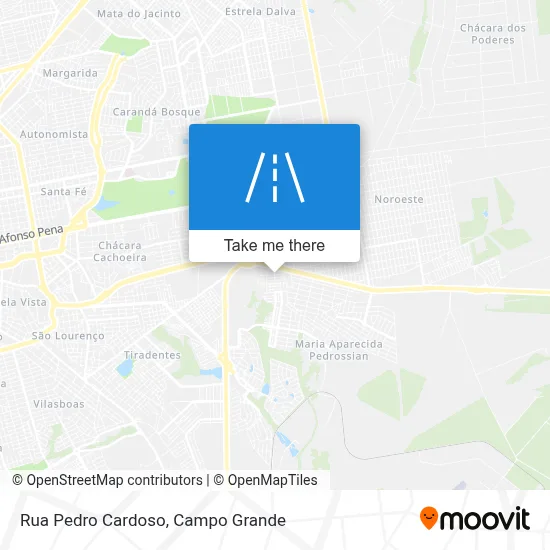 Rua Pedro Cardoso map