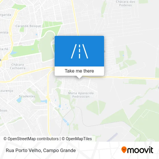 Rua Porto Velho map
