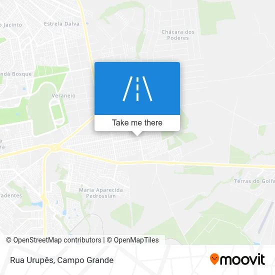 Rua Urupês map
