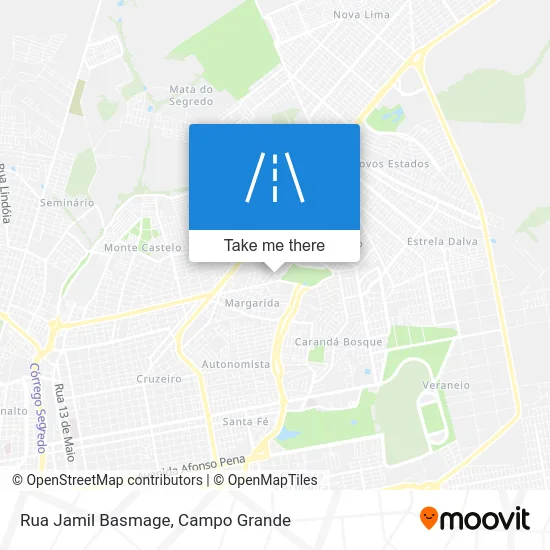 Rua Jamil Basmage map