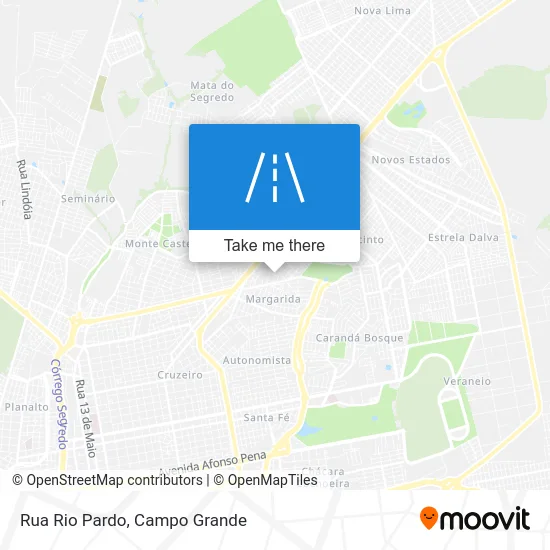 Rua Rio Pardo map