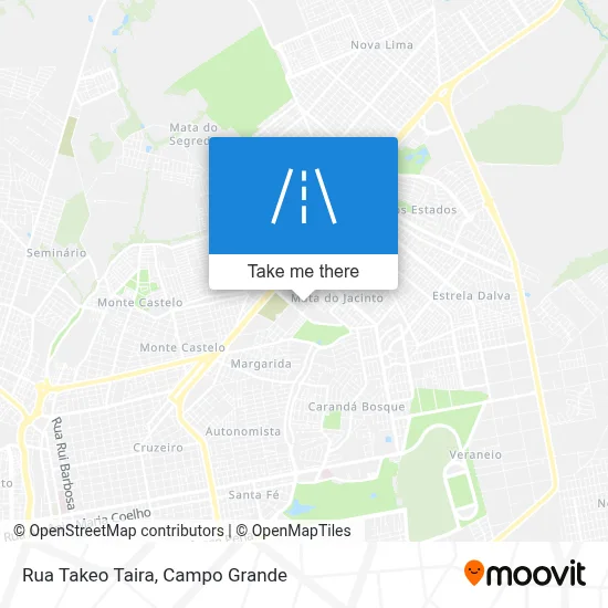 Rua Takeo Taira map